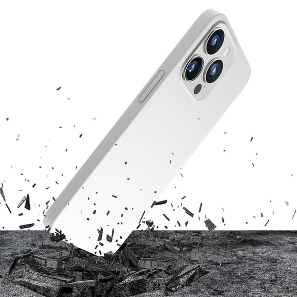 Apple iPhone 14 Pro Max - 3mk Hardy Silicone MagCase hvit