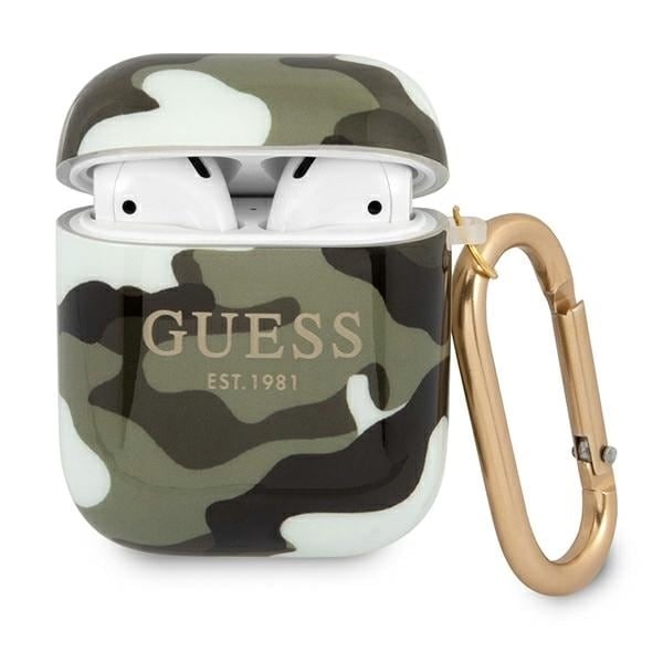Gissa GUA2UCAMA AirPods 1/2 lock grön/khaki Camo Collection