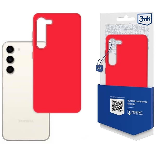Samsung Galaxy S23+ - 3mk Matt Case jordbær