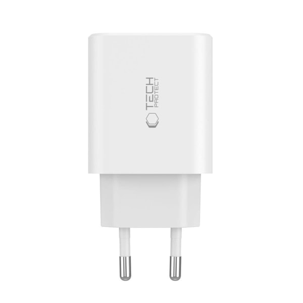 TECH-PROTECT NC30W 3-PORTS NETVÆRKSOPLADER PD30W/QC3.0 SORT
