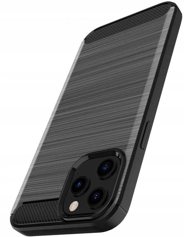 Spacecase Cover Carbon Cover För Iphone 12 Pro Max Black