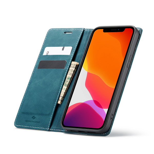 Spacecase Pålbock För Iphone 12 Pro Max Blått