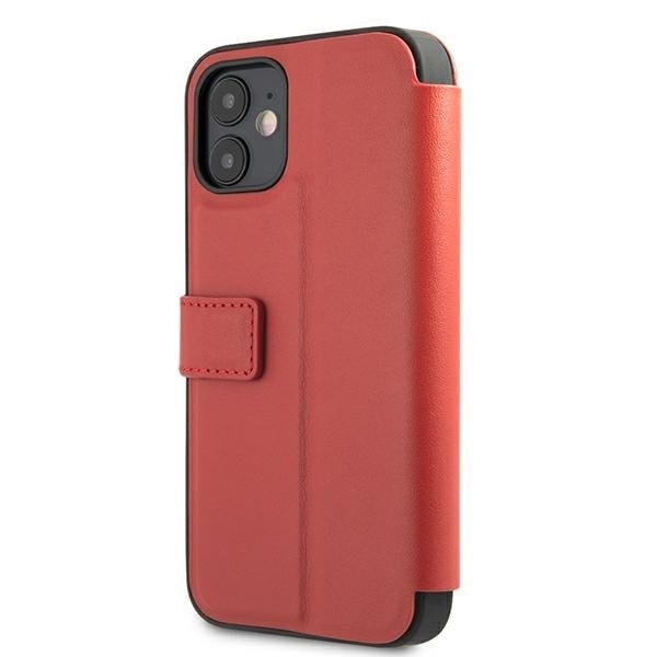 FERRARI OFF TRACK PERFORERET ETUI TIL IPHONE 12 MINI - RØD