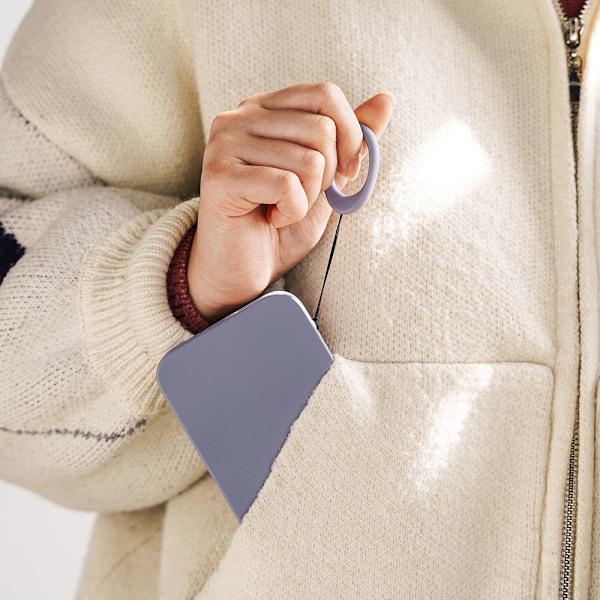 RINGFINGER RINGSTRAP 2-PAKK SORT & ROSA SAND