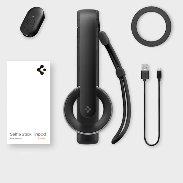 SPIGEN S571W MAGSAFE BLUETOOTH SELFIE STIV STIV SORT