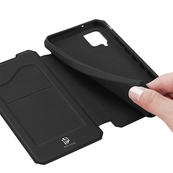DUX DUCIS Skin X deksel med klaff til Samsung Galaxy A42 5G svart