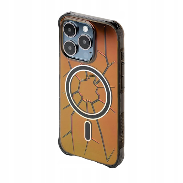KINGXBAR CASE MED MAGSAFE TIL IPHONE 15 PRO SORT