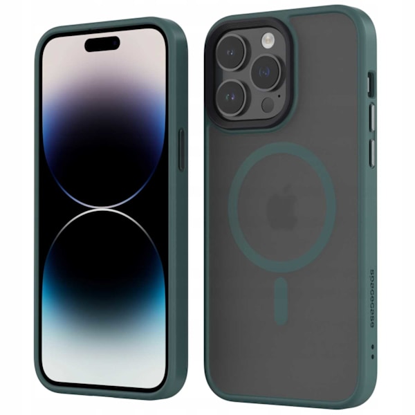 Spacecase Hybrid Case För Iphone 14 Pro Max Mörkgråt