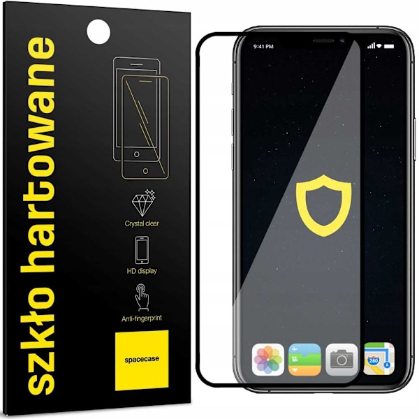 Spacecase 5D Härdat Glas För Iphone Xr 11 3D Skärmskydd
