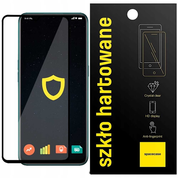 Spacecase 5D Härdat Glas För Oppo A16 Skyddsfolieskärm