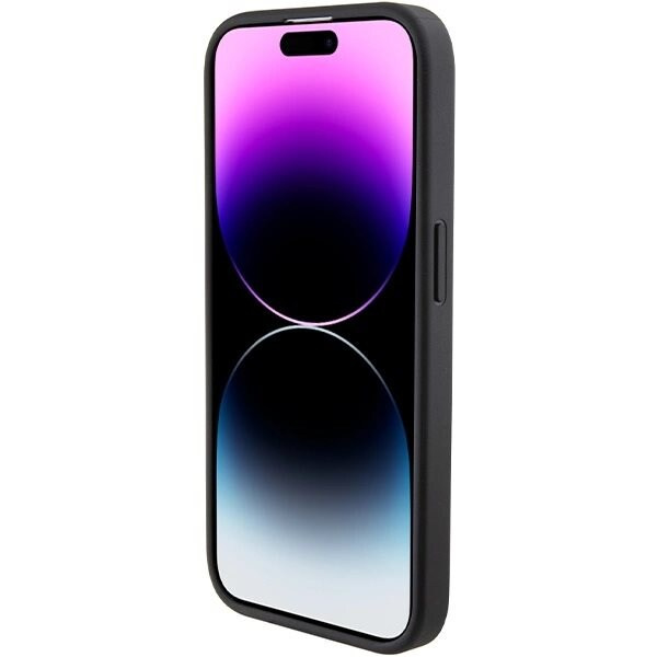 BMW M Grip Stand Bicolor deksel til iPhone 15 Pro - marineblå