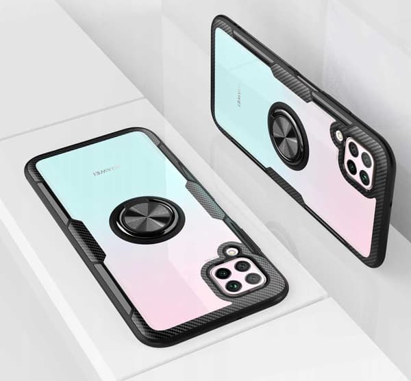 Spacecase Case Cover Till Huawei P40 Lite Clear Ring