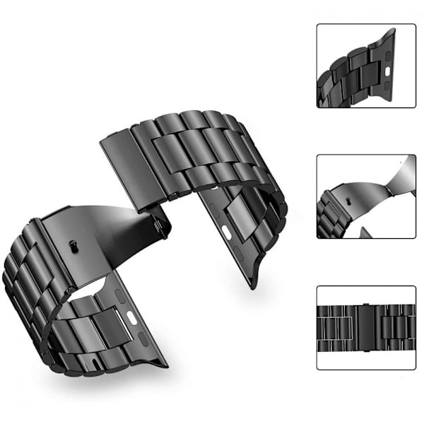 TECH-PROTECT rustfri apple watch 4 / 5 / 6 / 7 / 8 / 9 / SE / ULTRA 1 / 2 (42 / 44 / 45 / 49 MM) SVART