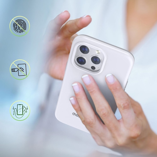 CHOETECH CASE MED MAGSAFE TIL IPHONE 13 PRO WHITE