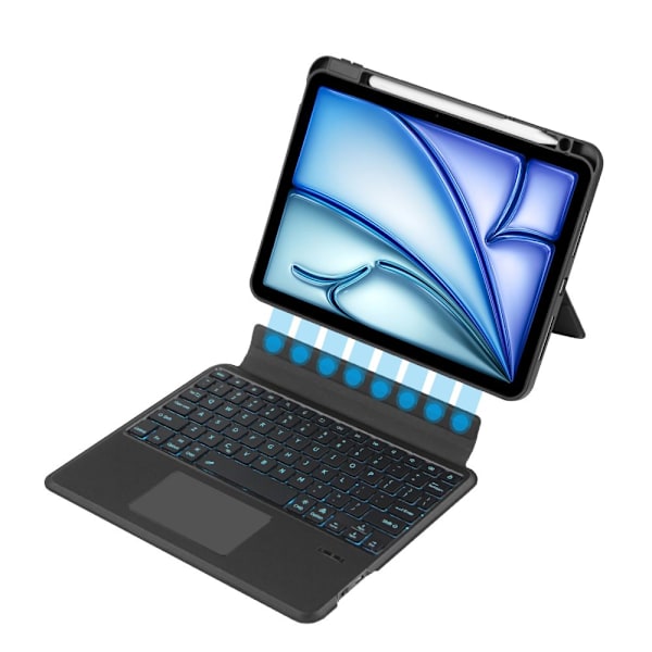 TECH-PROTECT SCMAG PEN + KEYBOARD IPAD AIR 10.9 4 / 5 / 2020-2022 / 11 6 / 2024 SVART