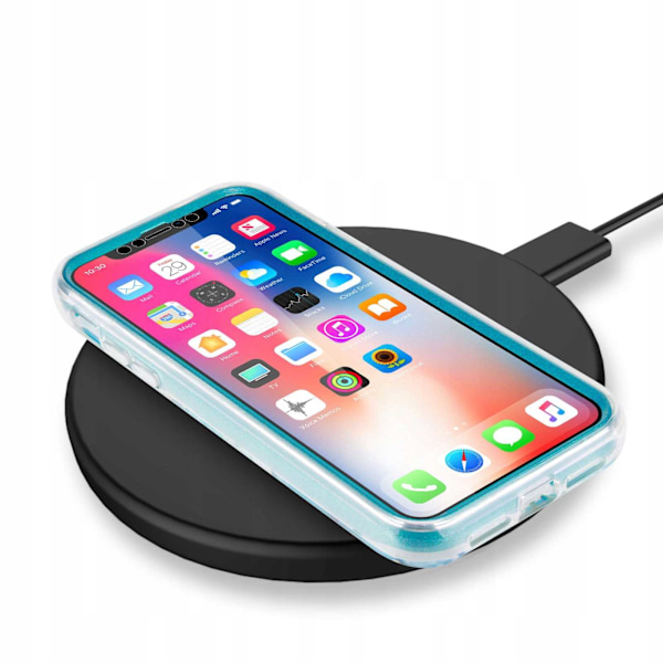 Spacecase Fodral Marble 360 Cover För Iphone X Xs Blue