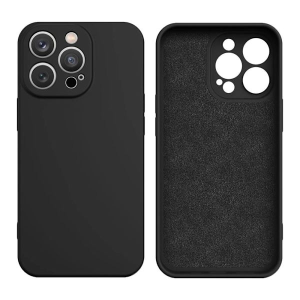 SILIKONE ETUI TIL SAMSUNG GALAXY A35 - SORT