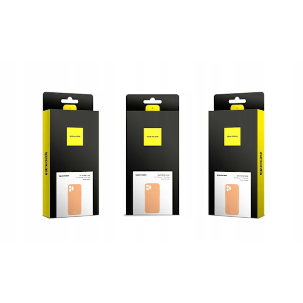Spacecase Silikonecase För Iphone 11 Pro Max Orange