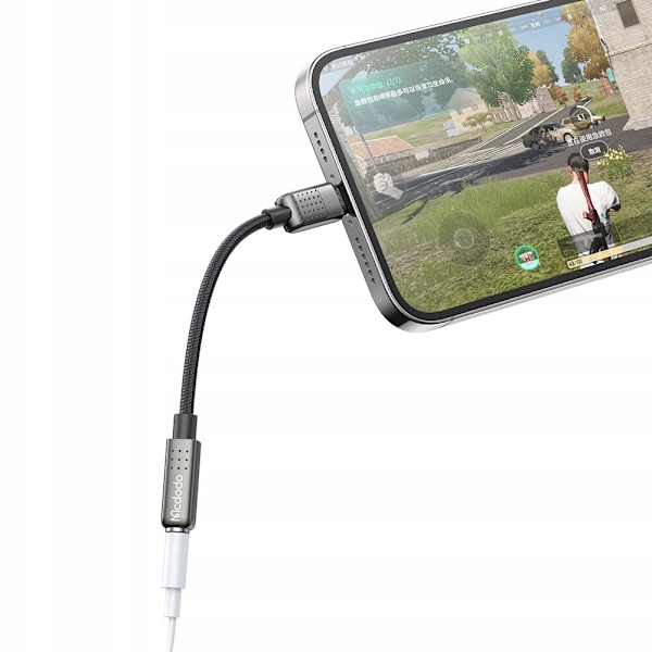 MCDODO ADAPTER LIGHTNING MINIJACK, 3,5 mm kabel for iPhone 13 14