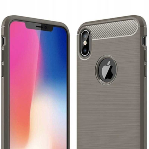 Spacecase Case Kolskydd För Iphone X Xs Gråt Skydd