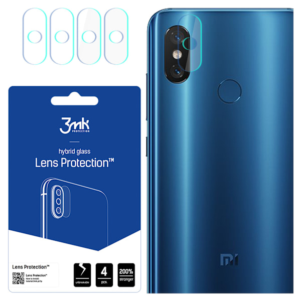 XIAOMI MI 8 - 3MK OBJEKTIVBESKYTTELSE