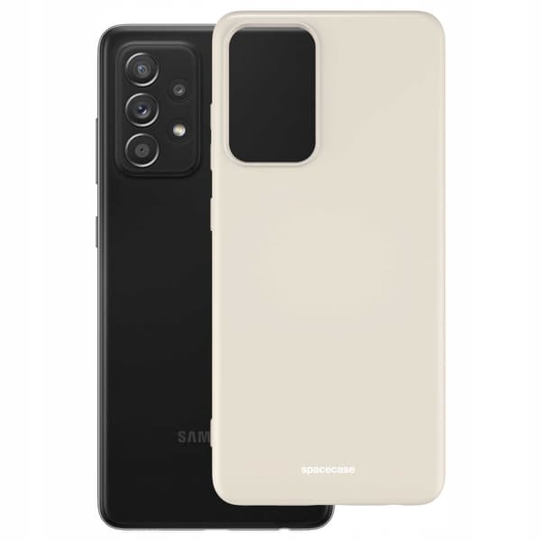 Spacecase Silikonfodral För Samsung Galaxy A52 A52S Bone