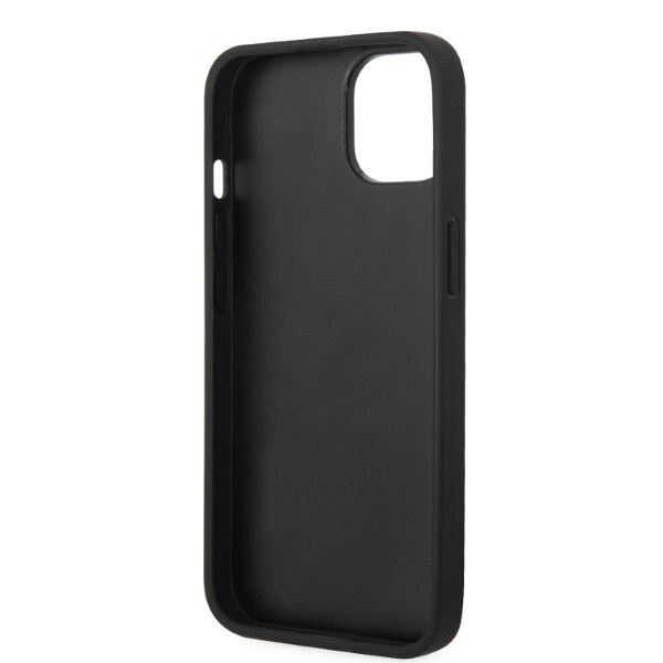 KARL LAGERFELD GLITTER CHOUPETTE PATCH COVER TIL IPHONE 14 PLUS - SORT