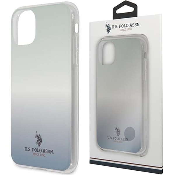 AMERIKANSK SAG POLO ASSN. GRADIENT PATTERN COLLECTION TIL IPHONE 11 - BLÅ