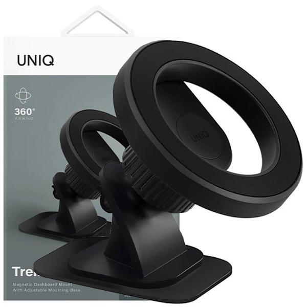 UNIQ TRELIX CAR MAGNETISK INSTRUMENTBRÆTHOLDER - SORT