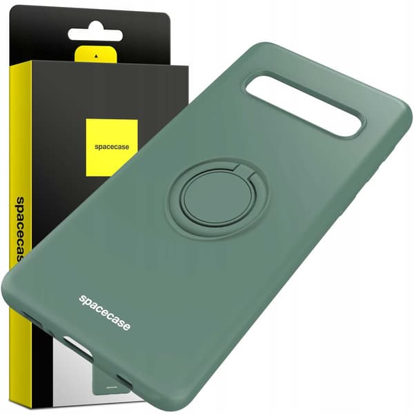 Spacecase Silikonring För Samsung Galaxy S10 Green