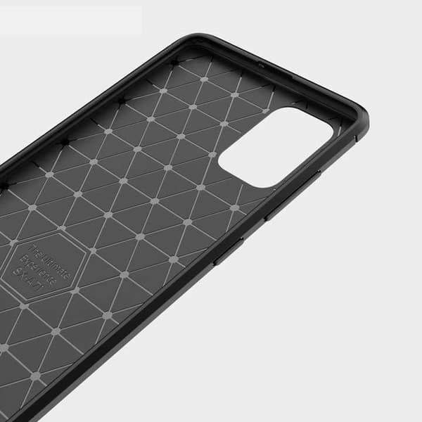 Spacecase Cover Kolfölj För Samsung Galaxy A71 Svart