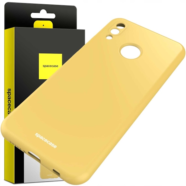 Spacecase Silikonfodral För Huawei P20 Lite Gul Gul