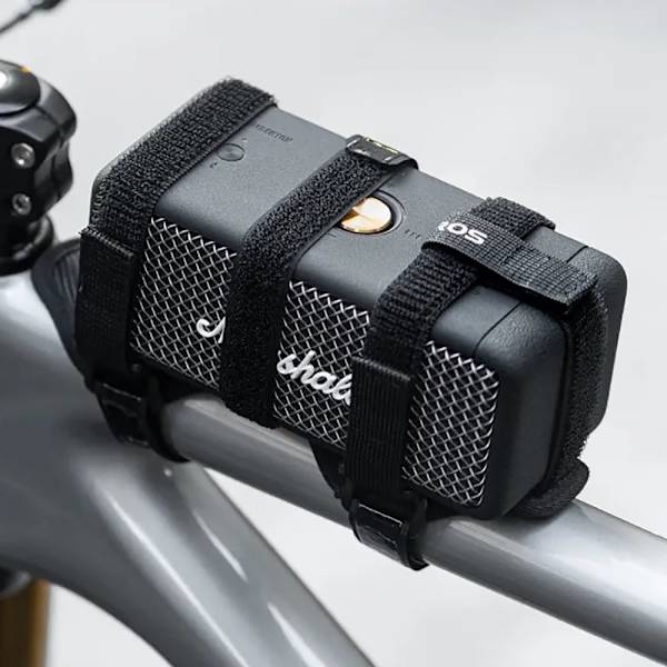 Rockbros 50210064001 Sykkelstropp med borrelås for Bluetooth-høyttaler eller vannflaske - Svart