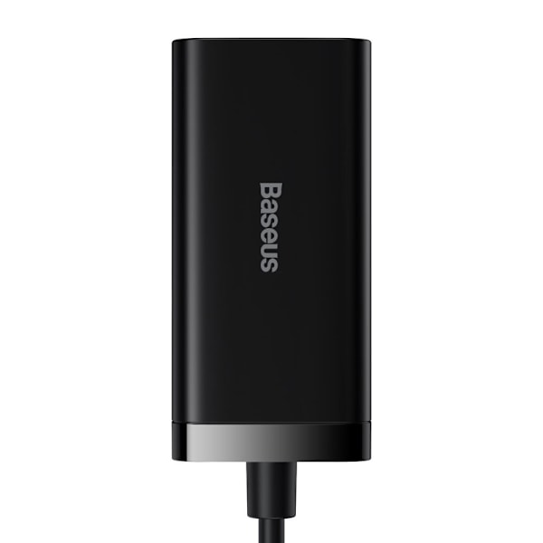 Baseus GaN3 Pro rask universal GaN-lader 2 x USB Type C / 2 x USB 100W PD3.0, QC4.0+, AFC svart (CCGP000101)