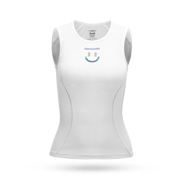Rockbros YDBX001 Quick Dry sykkelvest for kvinner M/L - Hvit