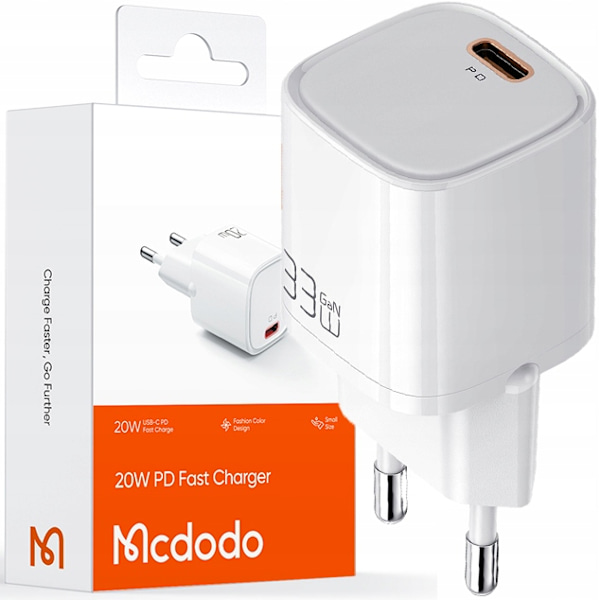 MCDODO SNABB LITEN USB-C 20W LADDARE FÖR IPHONE