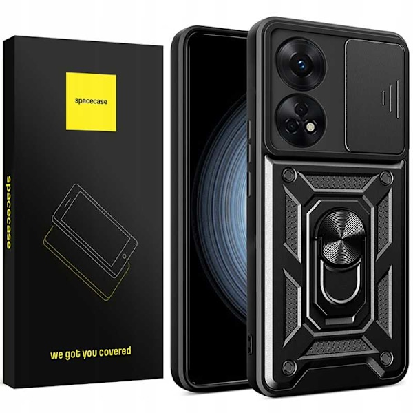 Spacecase-Fodral För Oppo A78 4G Svart Telefonskydd