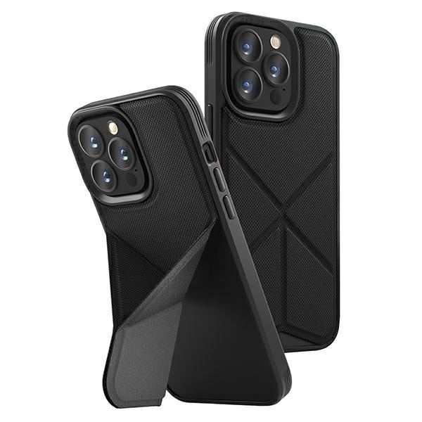 Uniq Transforma beskyttelsesdeksel til iPhone 14 Pro Max Magclick Ladeenhet - svart