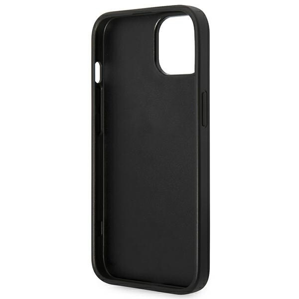 Guess GUHCP14MHGGSHK deksel til iPhone 14 Plus - svart Glitter Script