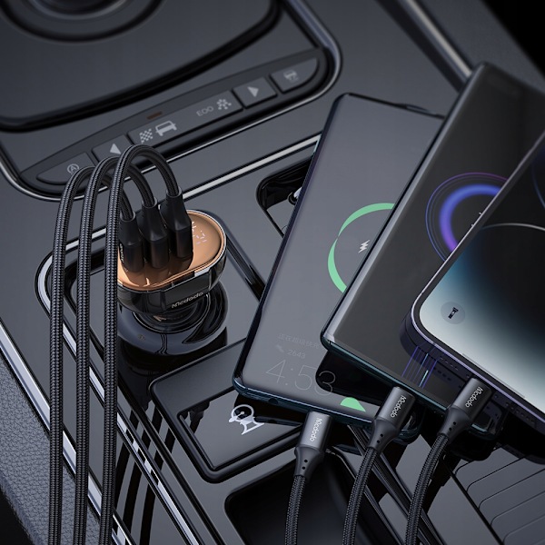 BILLADDARE, MCDODO, USB/USB-C, PD 100W LCD, BRUN