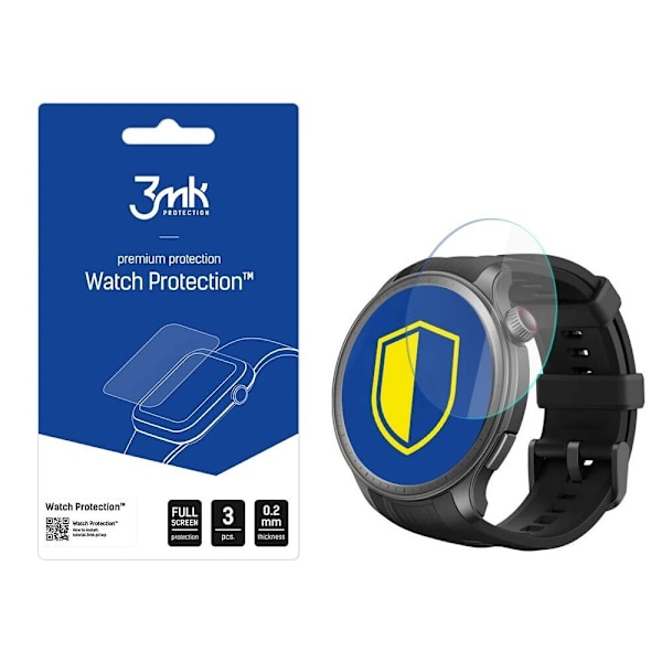 3mk Watch Protection™ hybridglass v. FlexibleGlass Lite i Amazfit Balance