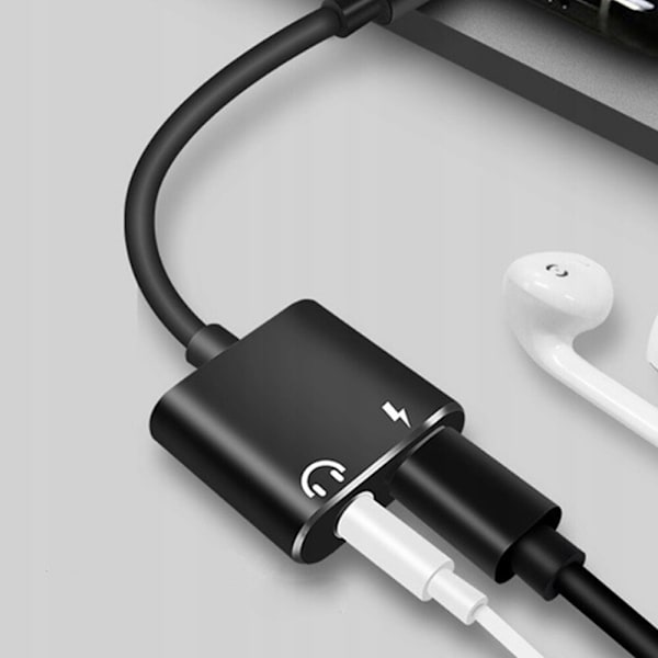 CO2-SOVITIN USB-C MINIJACK 3,5 MM AUX-KAAPELIN SOVITIN SAMSUNG APPLE MED DAC:lle
