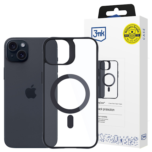 APPLE IPHONE 15 PLUS - 3MK SATIN ARMOR MAGCASE