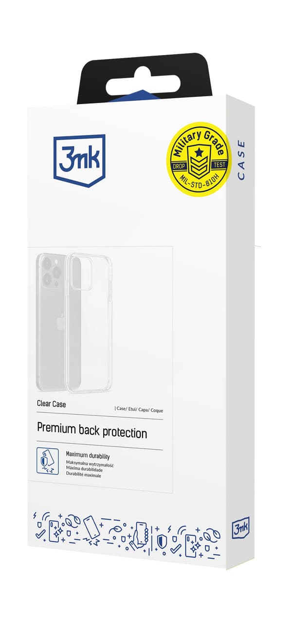 POCO F6 PRO - 3MK CLEAR CASE