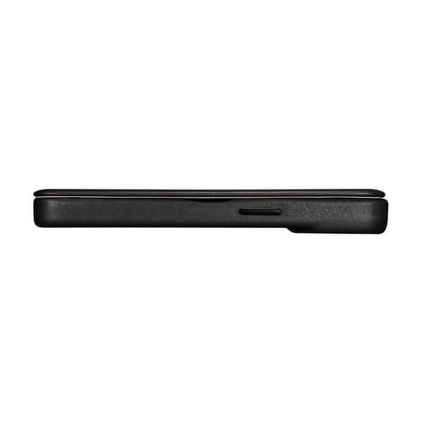 ICARER CASE CASE LÆDERCOVER MED MAGSAFE TIL IPHONE 14+ SORT
