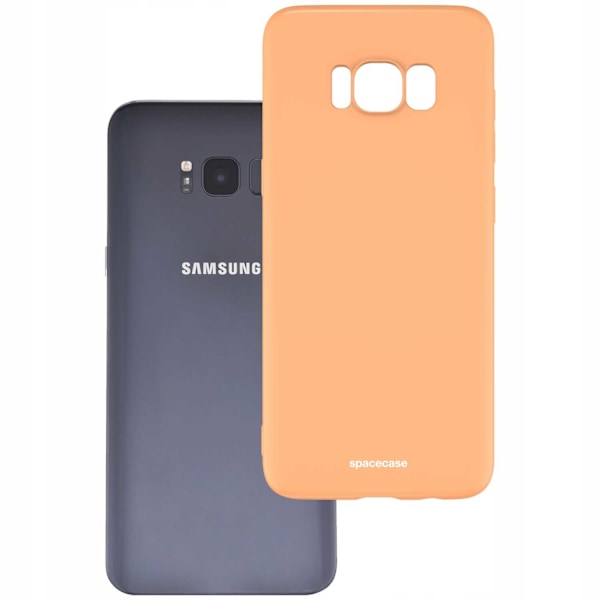 Spacecase Silikonecase För Samsung Galaxy S8+ Orange