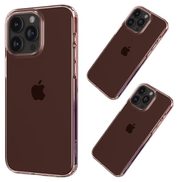 Spigen Crystal Flex, rosa krystall - iPhone 15 Plus Rosa