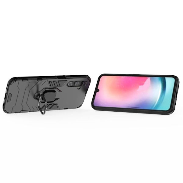 RING ARMOR CASE CASE COVER TIL SAMSUNG GALAXY A24 SORT