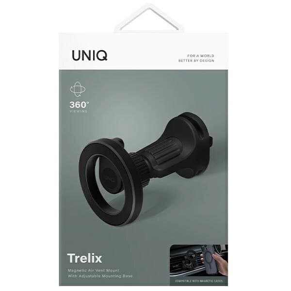 UNIQ TRELIX CAR MAGNETISK BILHOLDER TIL LUFTVENTIL - SORT