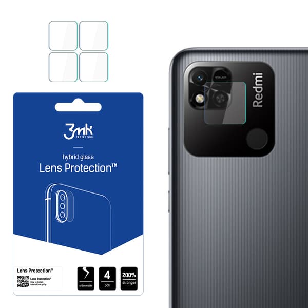 XIAOMI REDMI 10A - 3MK LINSEBESKYTTELSE